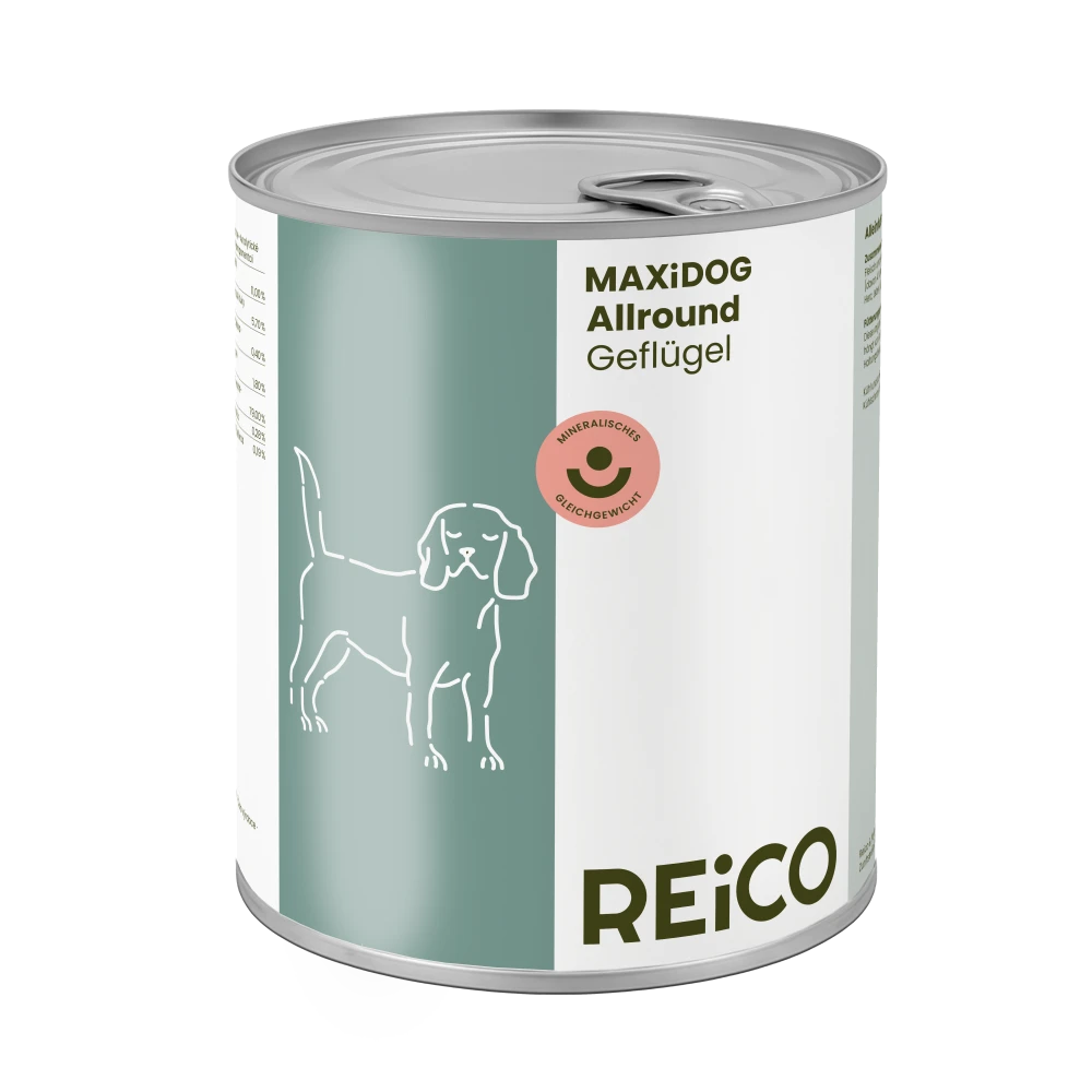 REiCO MAXiDOG Allround Geflügel in der Dose.